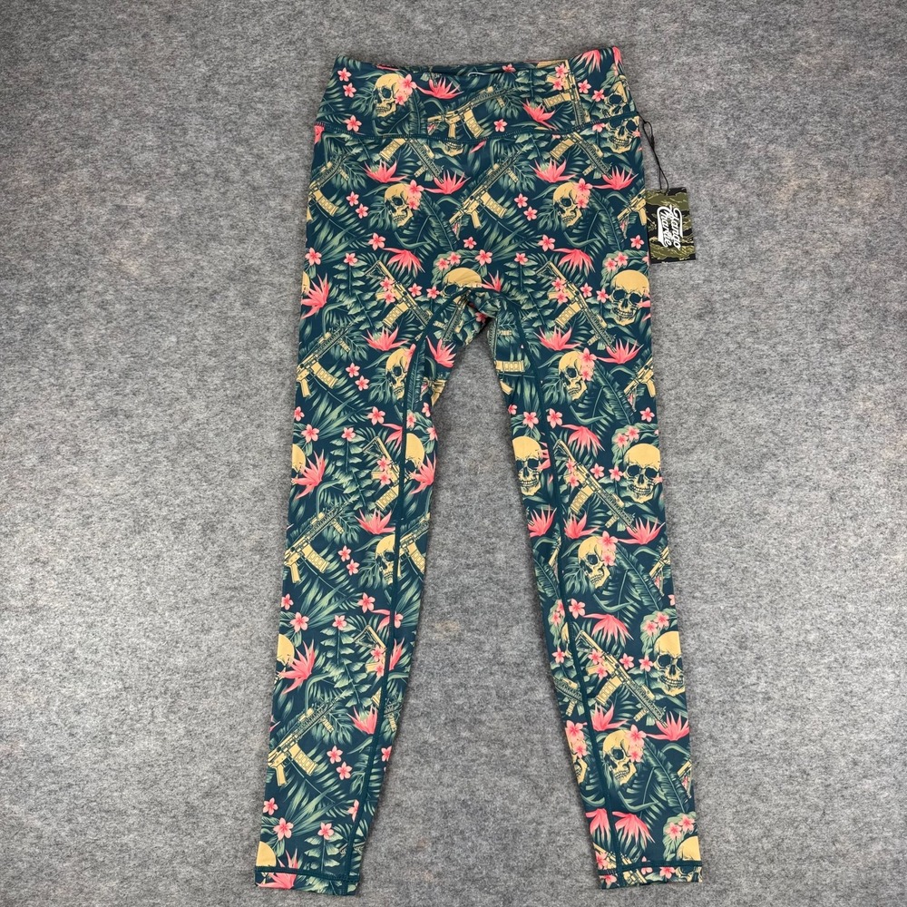 Tango Charlie Apparel Snipes & Stripes Aloha AR Leggings 26" Womens Medium M
